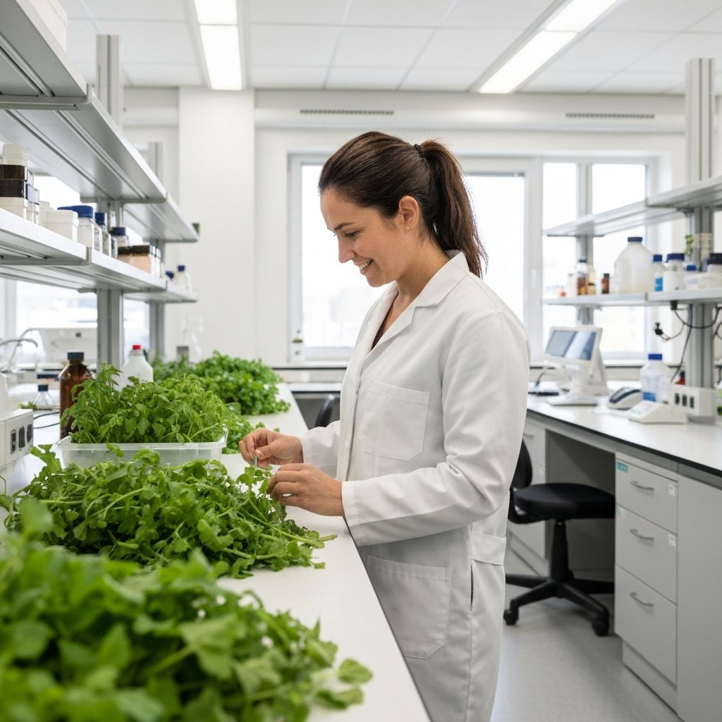 Científicos en laboratorio